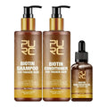 PURC Biotin Hair Care Set for Smooth, Healthy-Looking Hair PURC Biotin Shampoo and Conditioner Set with Hair Oil Nova Trendz