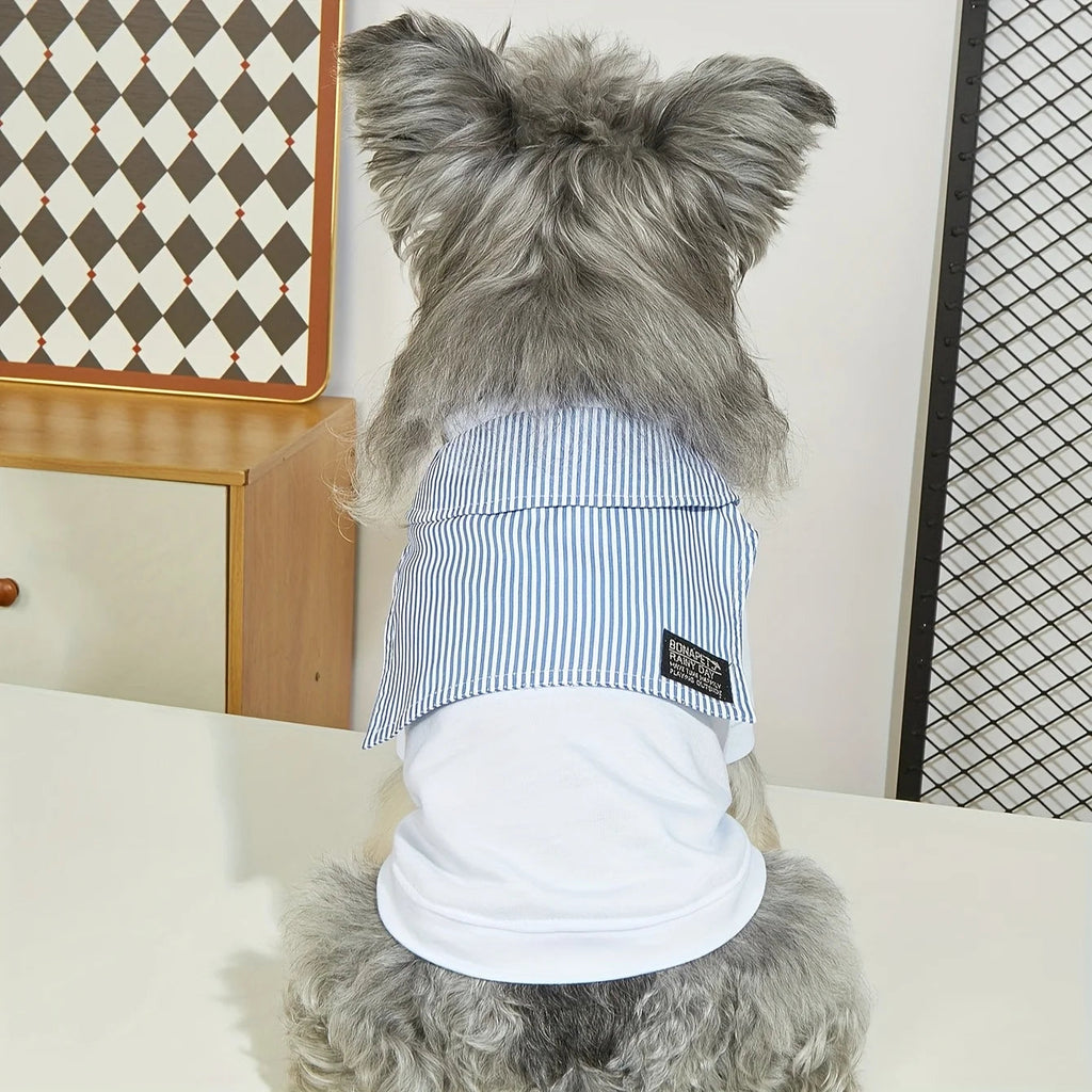 Summer Dog Clothes Casual Versatile Dog T-shirt Suitable for Small Medium Dogs Chihuahua French Bulldog Pet Shirt Nova Trendz