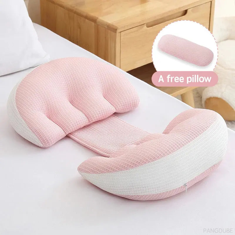 PANGDUBE Pregnancy Waist Support Pillow for Pregnant Women Sleeping Body Pillow Care for Pregnancy Cushion Adjustable Length Nova Trendz