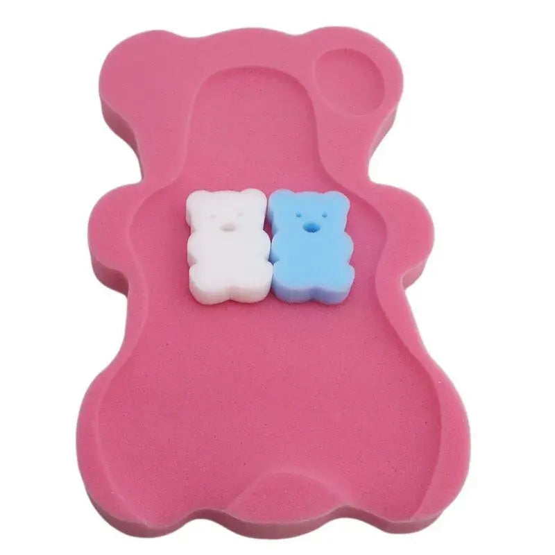 Baby Shower Sponge Baby Bath Sponge Soft Infant Bath Sponge Skid Proof Baby Bath Mat Newborn Nova Trendz