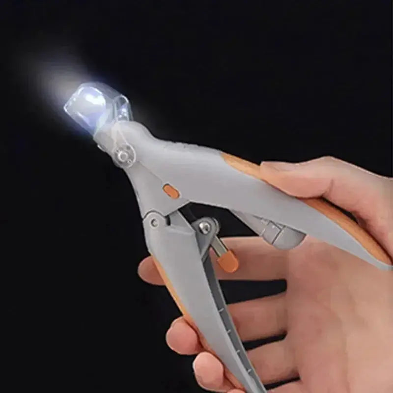 Pet Nail Clipper with LED Light Dog Cat Special Nail Clipper Multifunction Nail Trimmer Pet Cleaning Grooming Supplies Dog bib Nova Trendz