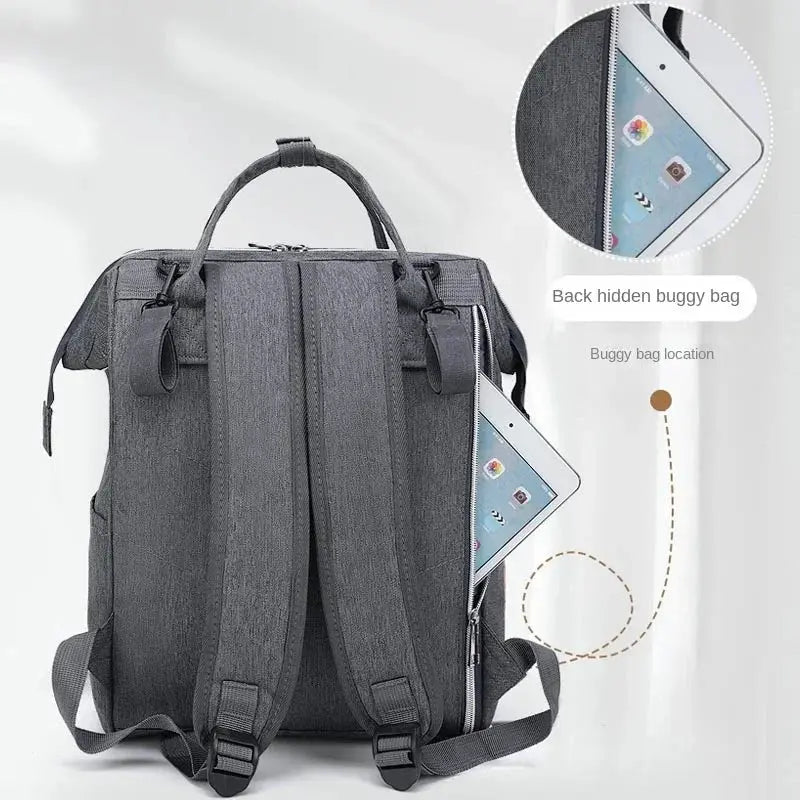 Mommy Diaper Bags Baby Stroller Hanging Bag Mother Large Capacity Nappy Backpacks with Changing Mat Convenient Baby Nursing Bags Nova Trendz