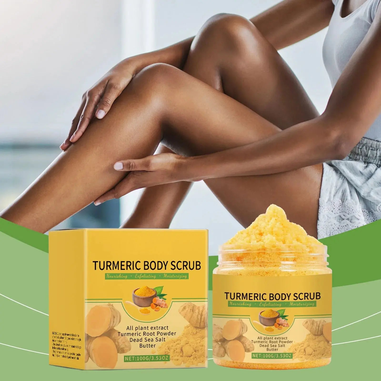 New Handmade Natural Scrub For Body, Face, Hand, And Foot - Skin Care Body Scrub For Women - Suitable For All Skin Types Nova Trendz