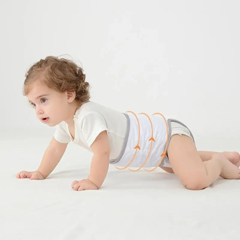 Baby Swaddles Wraps for 0-12 Months Boys Girls Newborn Rectangle Blanket Bed Protector Safe and Comfortable Bellyband - Nova Trendz