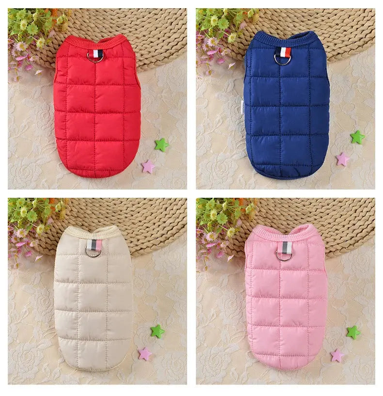 Winter Warm Dog Coat Jacket Windproof Dog Clothes for Small Dogs Padded Clothing Chihuahua Clothes Pet Supplies Nova Trendz