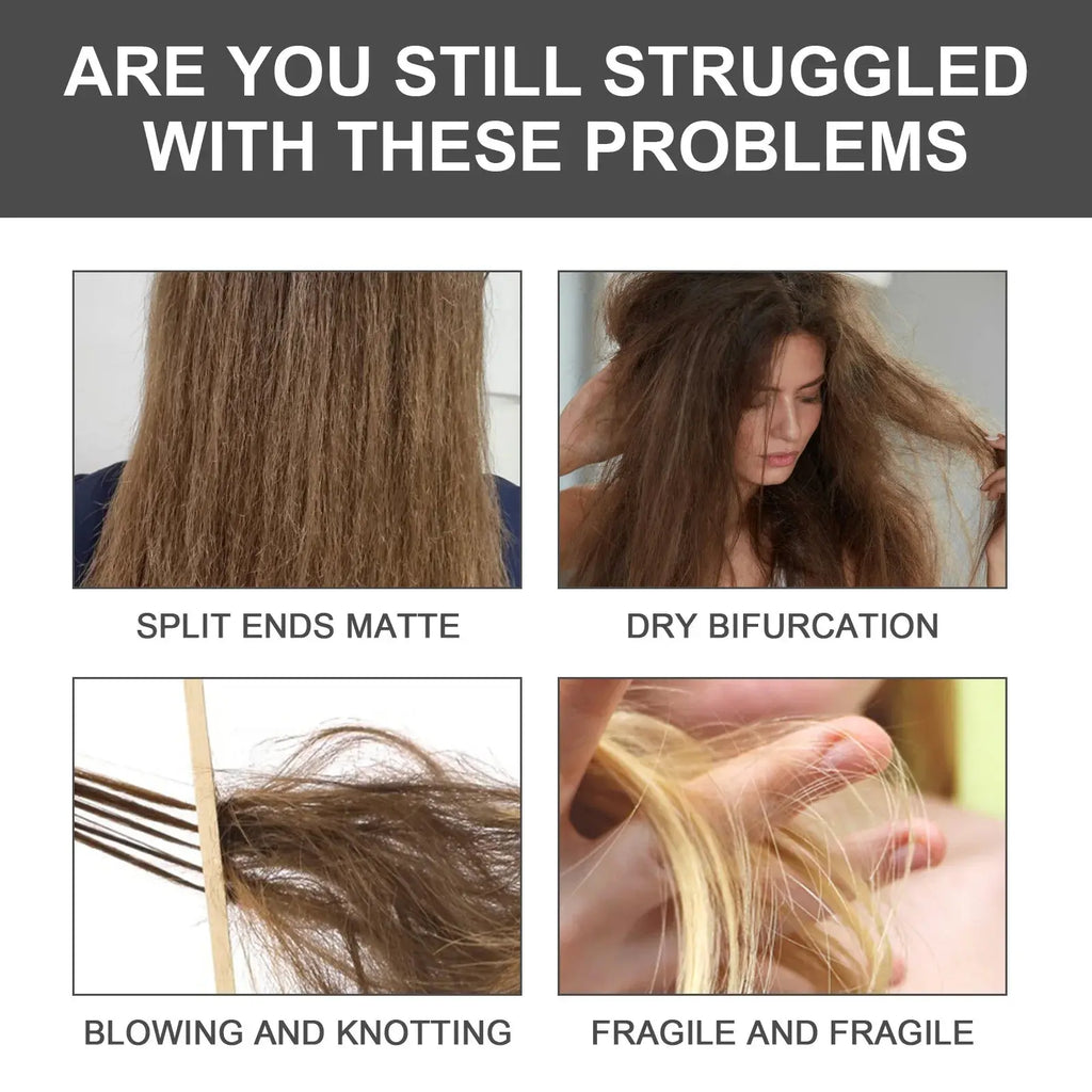 Moisturizing Hair Oil Keratin Dry Damaged Hair Repair Smooth Soften Frizzy Straightening Nourish Improve Split Hair Care Product Nova Trendz