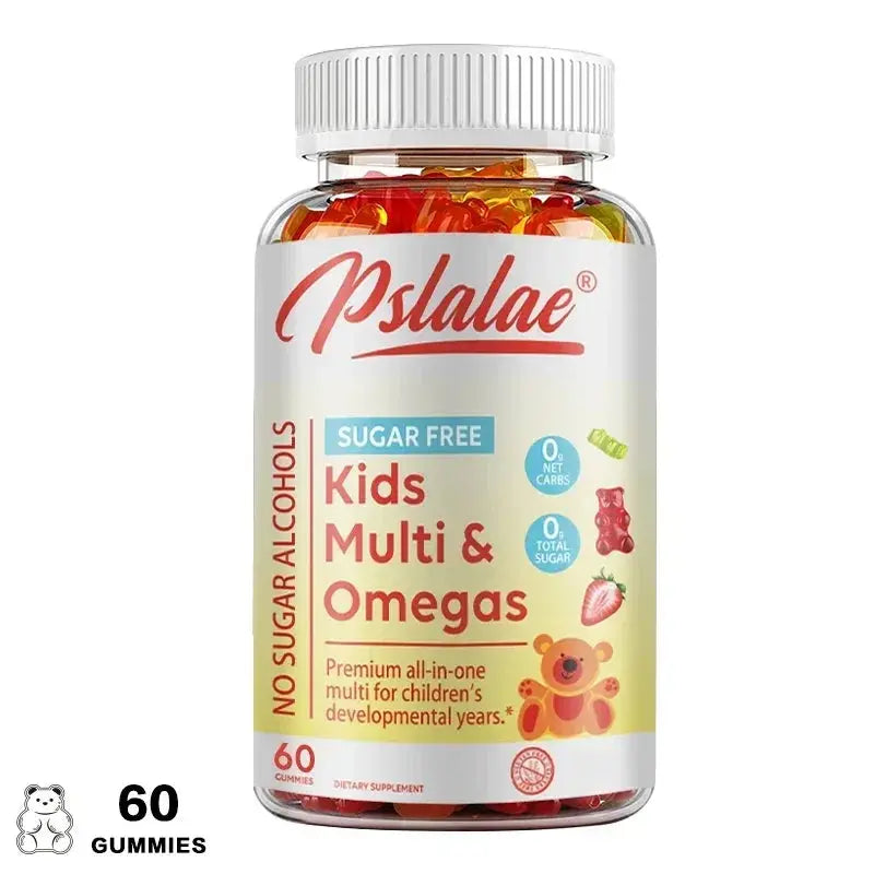 Kids Multivitamins Gummies - Support Children's Development, Provides Energy, Supports Brain, Eye & Overall Healthy Development Nova Trendz