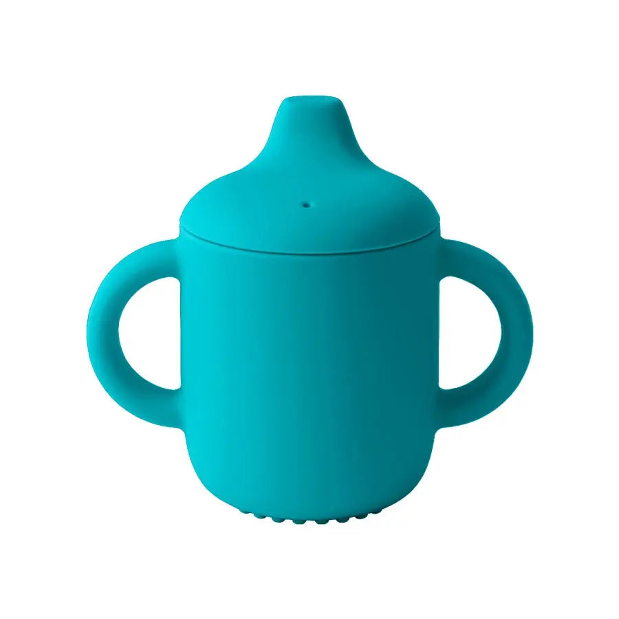 1PCS Baby Feeding Silicone Cups For Infants And Young Children Portable Learning Hand Shank Drinking Water Cups Baby Stuff Nova Trendz