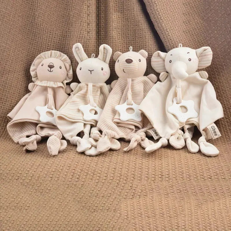 Baby Soothing Towel, Baby Water Towel, Dental Gum, Ringing Bell, Newborn Baby Toy, Biteable Nova Trendz