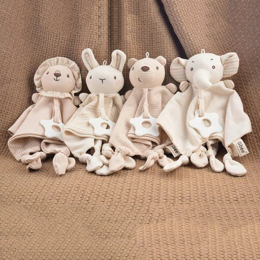 Baby Soothing Towel, Baby Water Towel, Dental Gum, Ringing Bell, Newborn Baby Toy, Biteable
