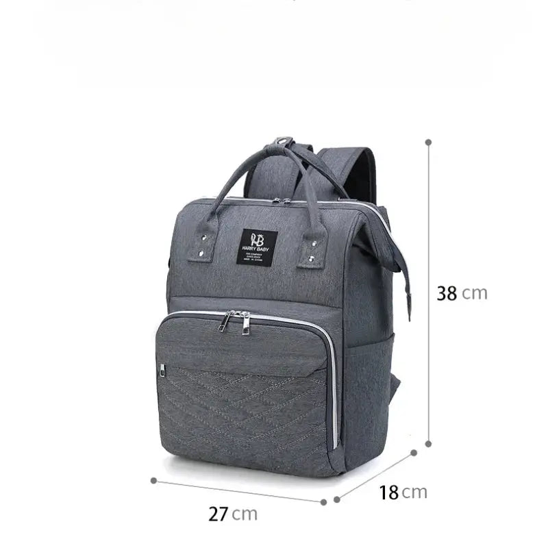 Multi-functional Mummy  Shoulder Storage Bag Out Fashion Mother USB Port Bag Large Capacity Backpack Baby Stroller Hanging Bag Nova Trendz