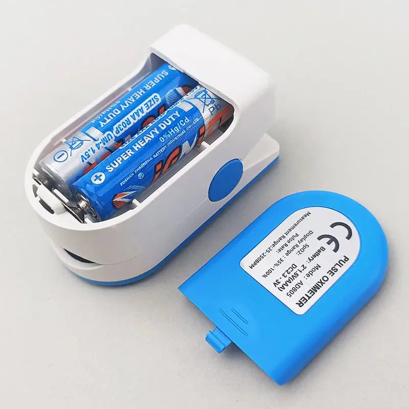 Recharge Finger Pulse Oximeter SpO2 Blood Oxygen Saturation Monitor with Rate Measurements Meter Medical Digital LED Heart Rate Nova Trendz