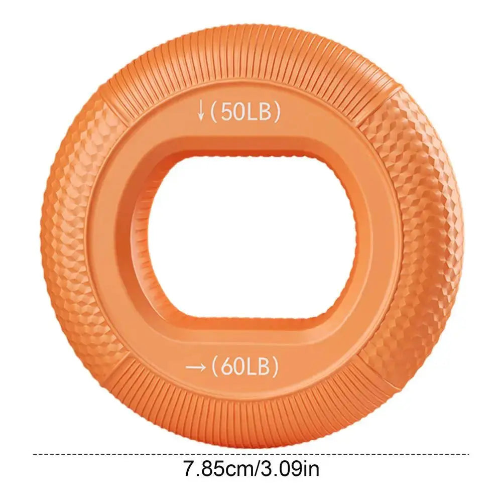 Silicone Adjustable Hand Grip 20-80LB Gripping Ring Finger Forearm Trainer Carpal Expander Muscle Workout Exercise Gym Fitness Nova Trendz