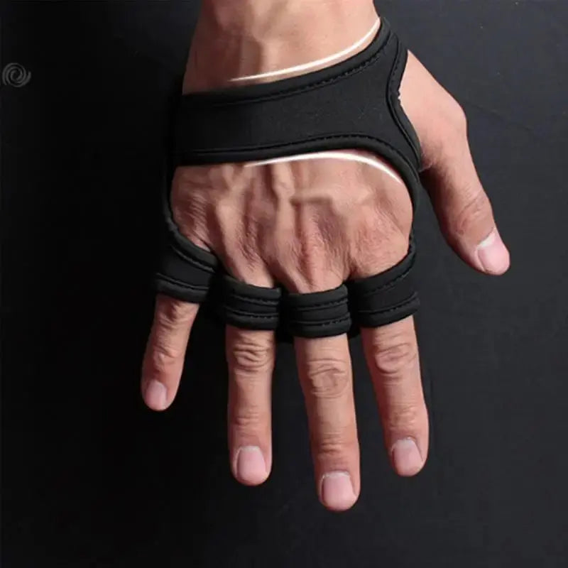Lifting Palm Dumbbell Grips Pads Unisex Anti Skid Weight Training Gloves Gym Workout Fitness Sports For Hand Protector Nova Trendz