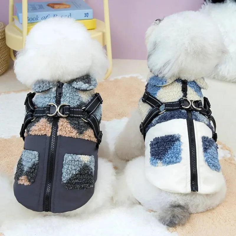 Winter Warm Pet Dog Jacket Thickened Pet Clothes for Small Medium Dogs Fleece Puppy Coat Yorkie Chihuahua Coat Dog Accessories Nova Trendz