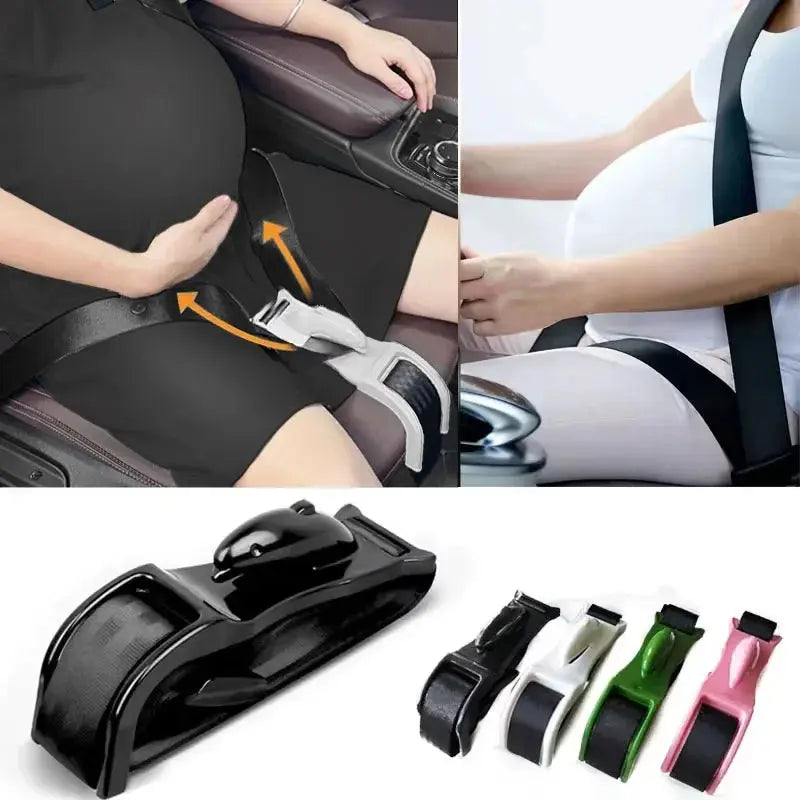 Car Seat Safety Belly Support Belt for Pregnant Woman Maternity Moms Belly Unborn Baby Protector Adjuster Extender Accessories Nova Trendz