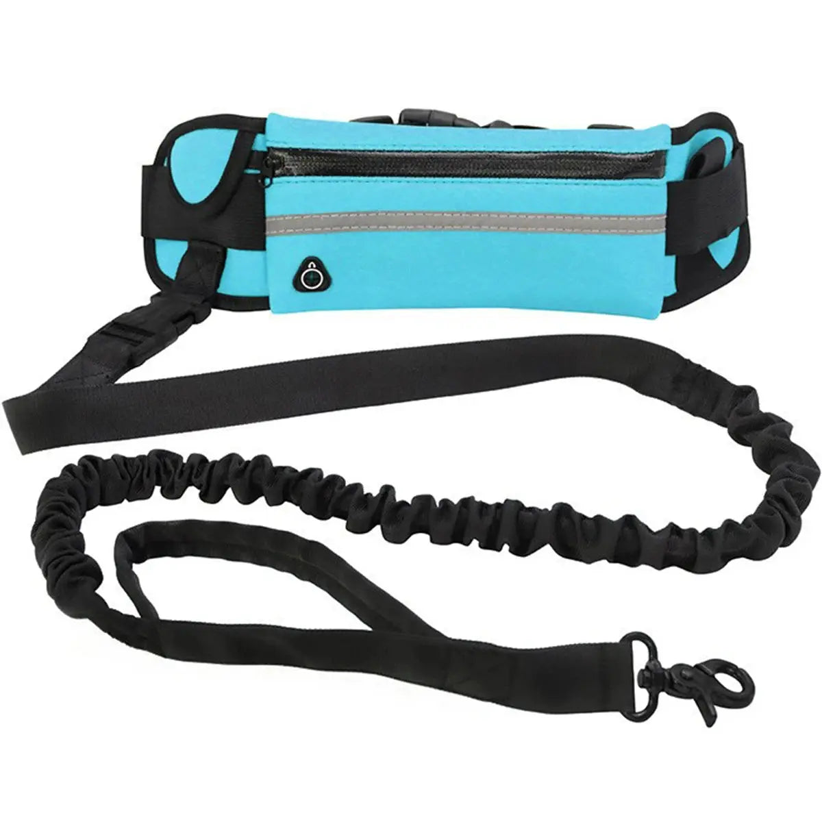 Hands Free Dog Leash Reflective Leash with Waist Bag Retractable Elastic Belt Dog Traction Rope for Running Walking Pet Products - Nova Trendz
