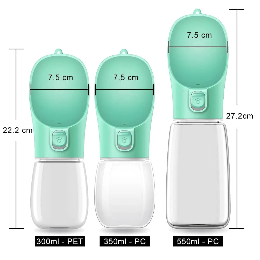 Portable Dog Water Bottle For Small Large Dogs Bowl Outdoor Walking Puppy Pet Travel Water Bottle Cat Drinking Bowl Dog Supplies Nova Trendz