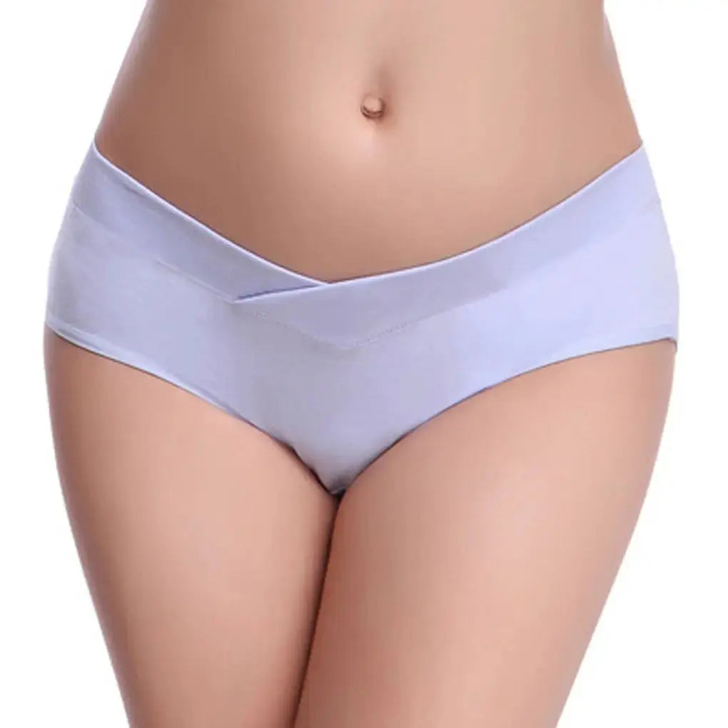 3pcs Cotton U-Shaped Low Waist Maternity Underwear Pregnant Women Panties Pregnancy Briefs Nova Trendz