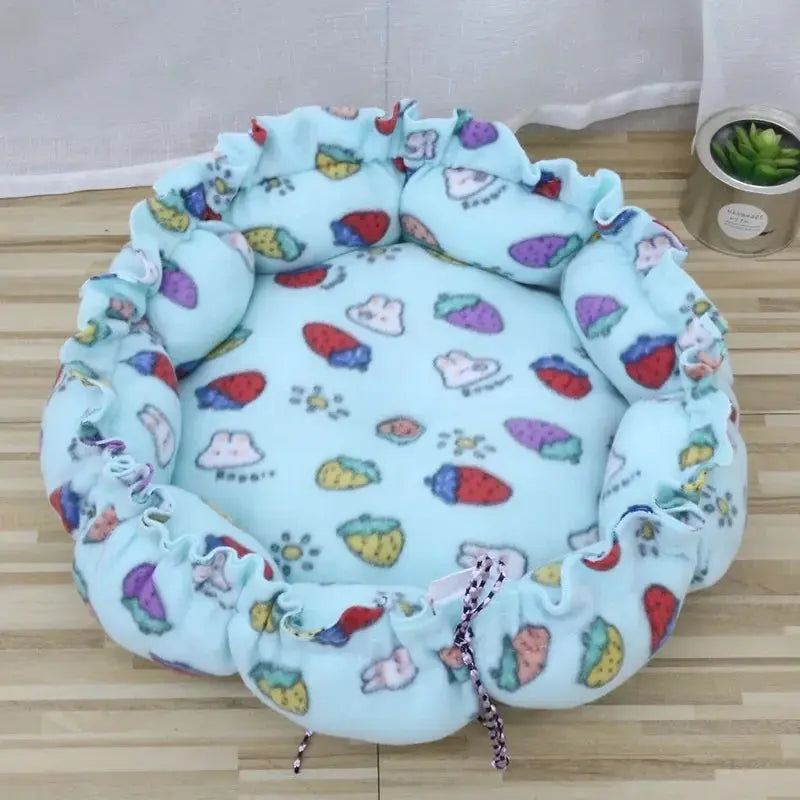 Drawstring Creative Soft Warm Nest Dual-Use Adjustable Pet Bed Nest Bed Pet Cushion For Cats Puppies Pet Supplies - Nova Trendz