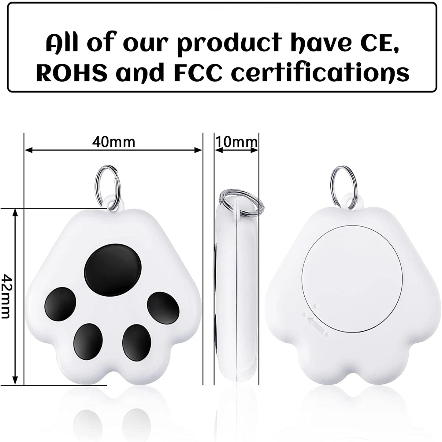 Mini Cat Dog GPS Tracking Locator Prevention Anti-Lost Waterproof Portable Tracker for Pets Cats Dogs Accessories
