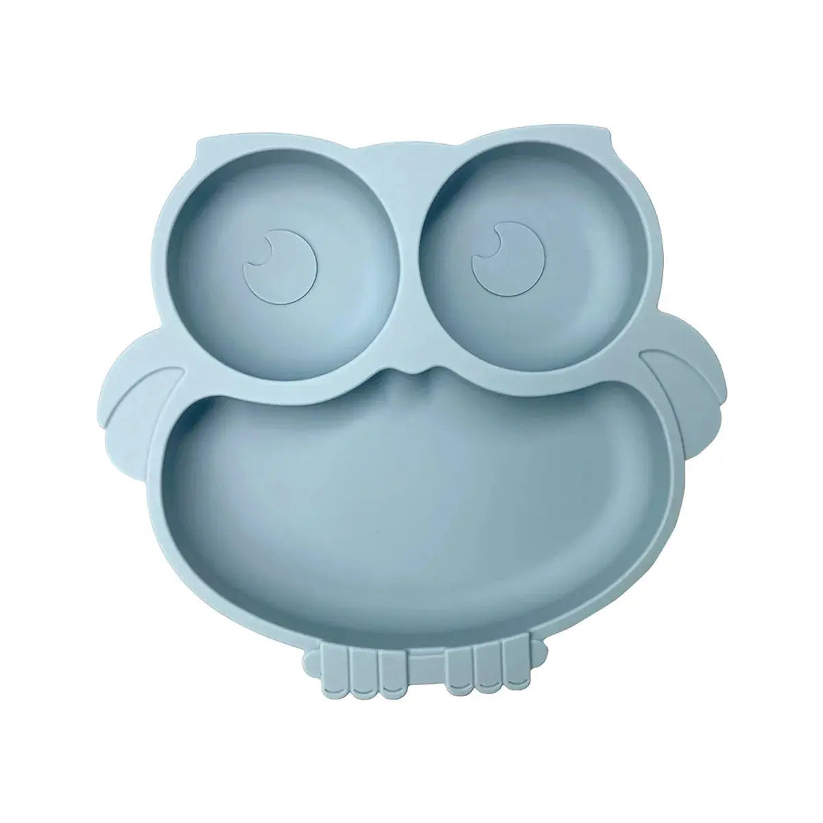 Baby Safe Silicone Dining Plate Suction Cartoon Children Dishes Feeding Toddler Training Tableware Retro Kids Smile Face Bowl Nova Trendz
