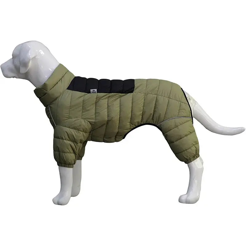 Dog Thicken Cotton-padded Coat Pet Warm Down Jacket Windproof 4 Legs Pet Outfit Winter Greyhound Husky Corgi Chihuahua Clothes - Nova Trendz