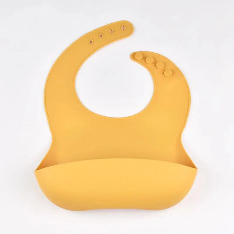 Baby Silicone Tray Bib Waterproof Soft 4-speed Adjustable Bibs Newborn Eating Food Isolate Dirt Feeding Saliva Pocke Kids Stuff Nova Trendz