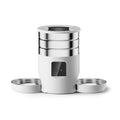 4.5L Button WiFi Automatic Cat Feeder Includes Two Stainless Steel Bowls Smart Pet Cat and Dogs Food Dispenser Feeder Pet Feeder - Nova Trendz