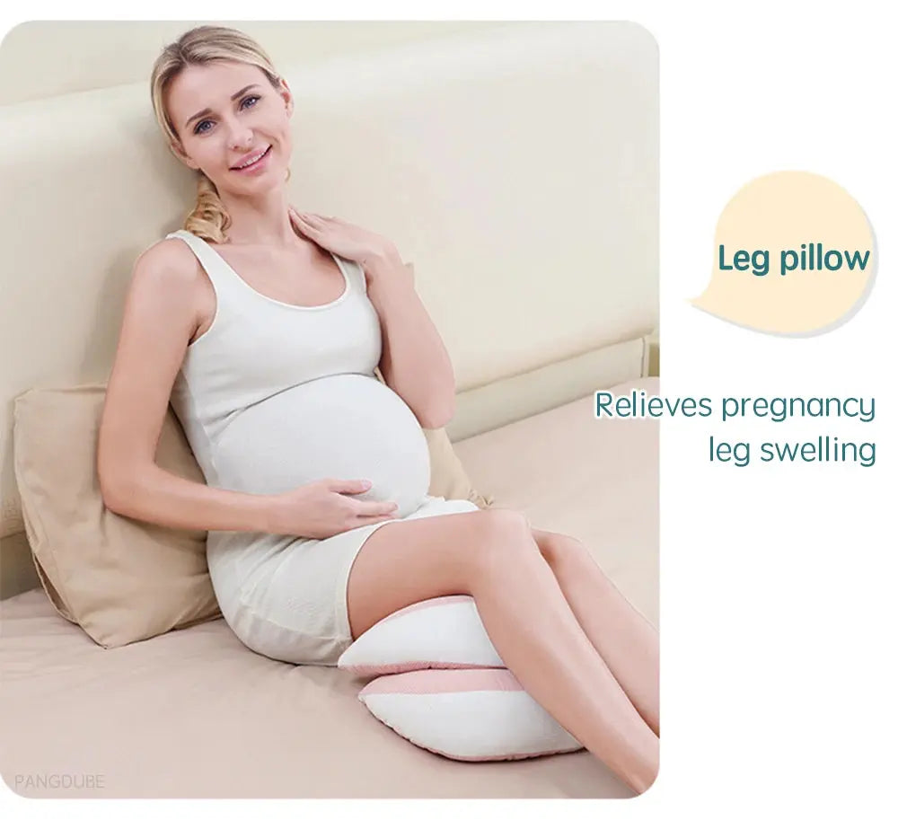 PANGDUBE Pregnancy Waist Support Pillow for Pregnant Women Sleeping Body Pillow Care for Pregnancy Cushion Adjustable Length Nova Trendz
