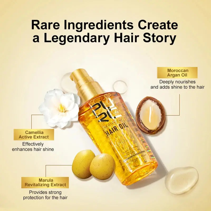 PURC Argan Hair Oil for Smooth, Soft & Shiny Hair PURC Moroccan Argan Oil Hair Serum - Nova Trendz
