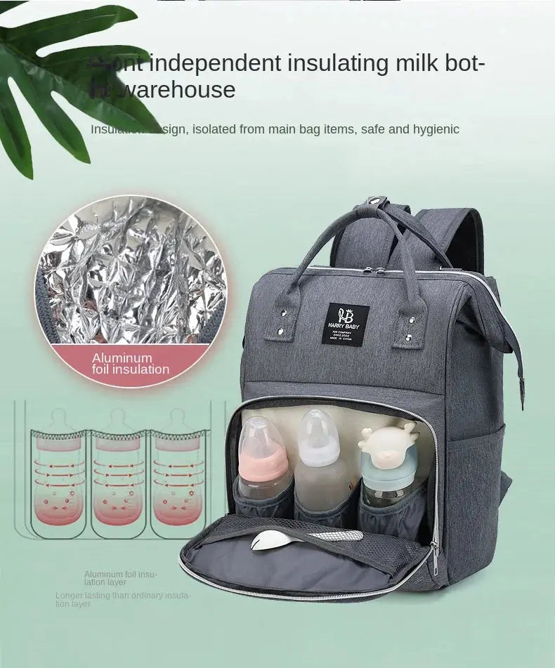 Mommy Diaper Bags Baby Stroller Hanging Bag Mother Large Capacity Nappy Backpacks with Changing Mat Convenient Baby Nursing Bags Nova Trendz