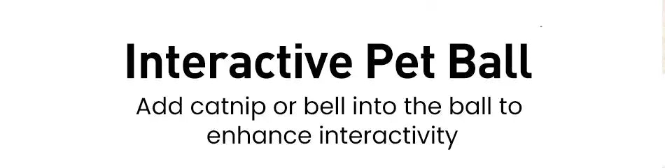 ROJECO 2 in 1 Smart Cat Toys Automatic Feather Fun Ball Toy Set For Cat Dog 5 Modes Electronic Interactive Pet Toy Accessories - Nova Trendz