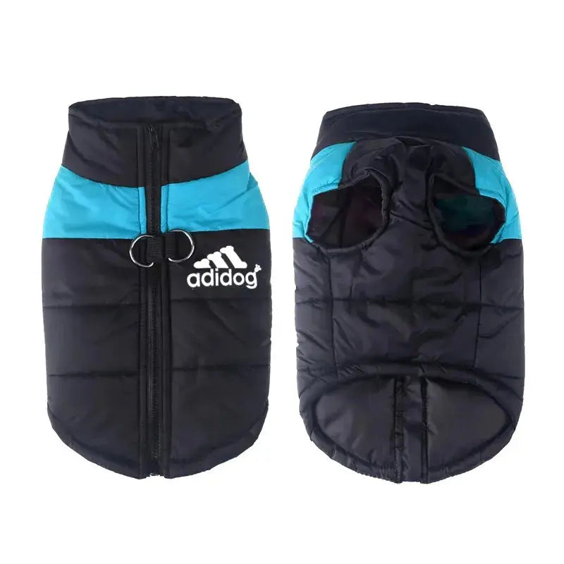 Waterproof dog Clothing Pet Coat Winter thermal vest Thickened zipper jacket Dog clothing for small to medium sized dogs - Nova Trendz
