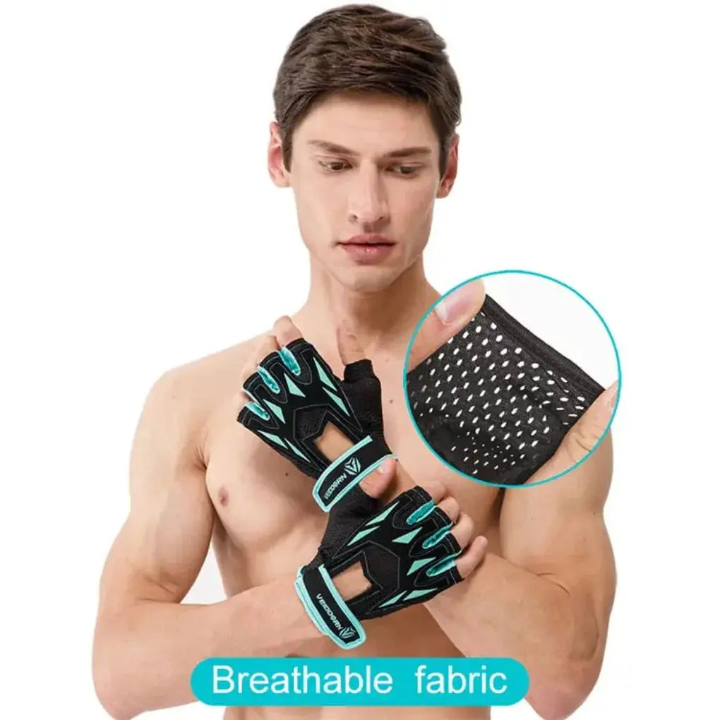 Gym Gloves for Men Women Weight Lifting Half Finger Breathable Anti Slip Training Fitness Workout Gloves Nova Trendz