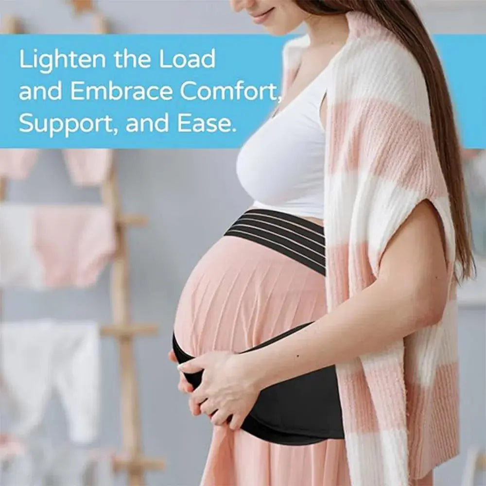 Pregnant Women Support Belly Band Back Clothes Belt Adjustable Waist Care Maternity Abdomen Brace Protector Pregnancy Nova Trendz