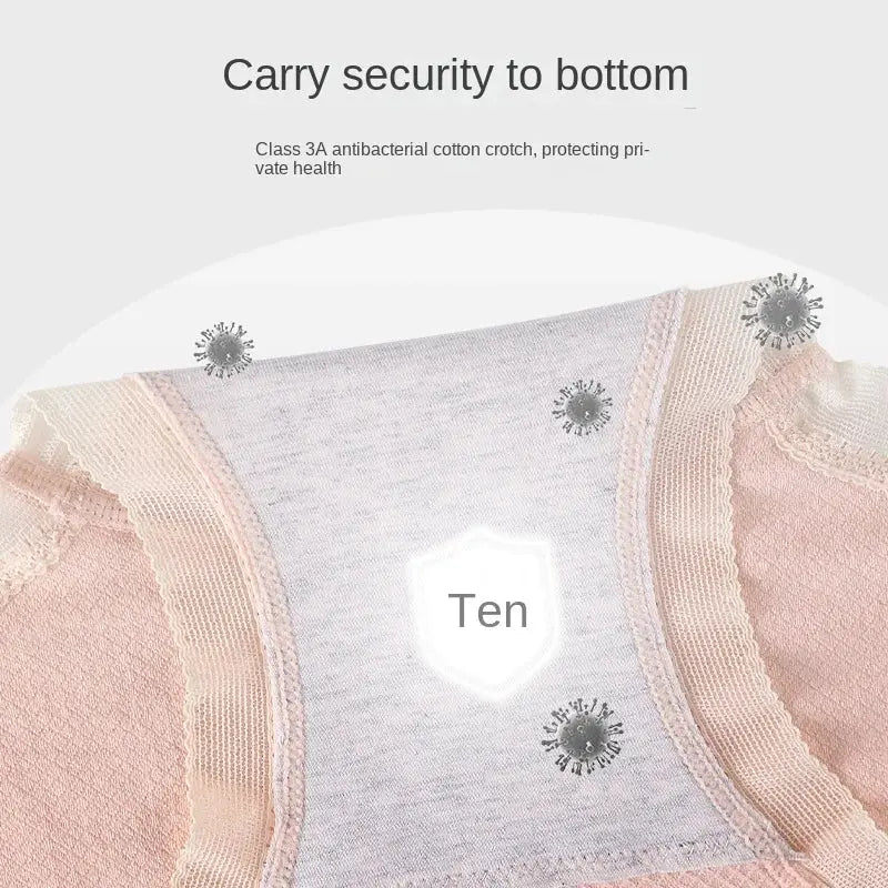 3PCS Maternity Panties High Waist Pregnant Panties Adjustable Belly Support Briefs for Pregnant Women Lace Solid Cozy Intimates Nova Trendz
