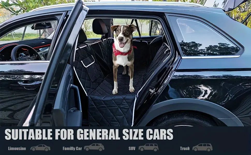 Dog Car Backseat Cover Rear Seat Anti Dirty Pet Car Dog Mat Pet Travel Waterproof Scratch Resistant Oxford Car RearExtender - Nova Trendz