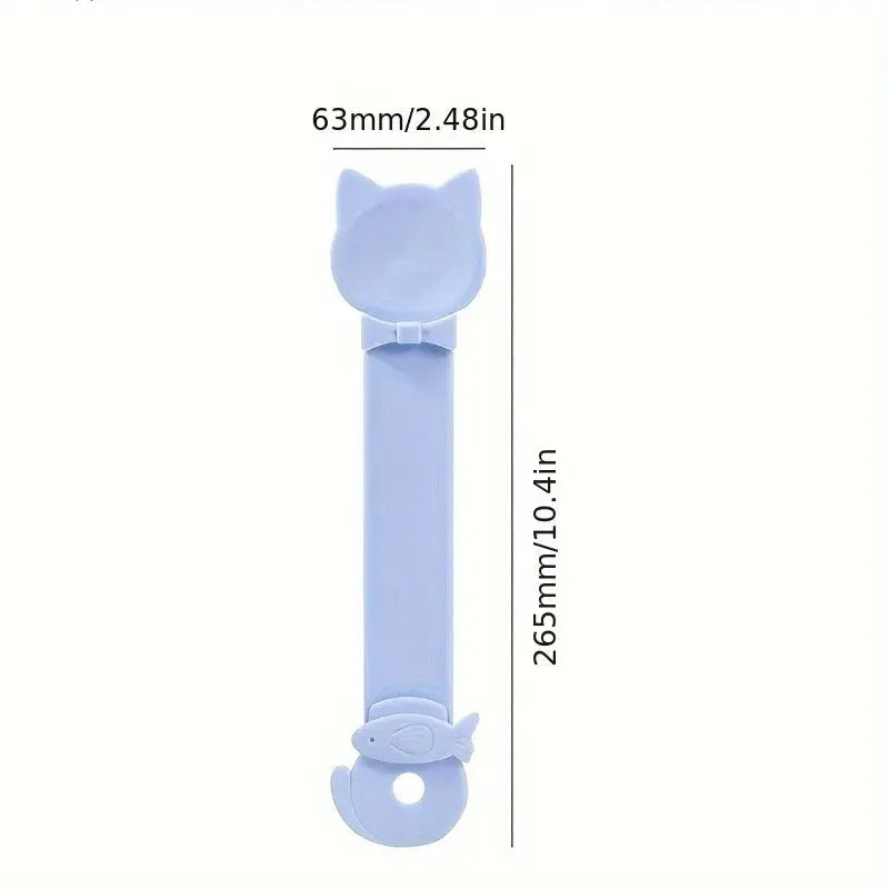 1/3PCS Cat Strip Feeder Spoon Long Handle Lickable Wet Food Feeder for Cats Pet Meat Mud Food Squeeze Dispense Spoon Pet Supplie - Nova Trendz