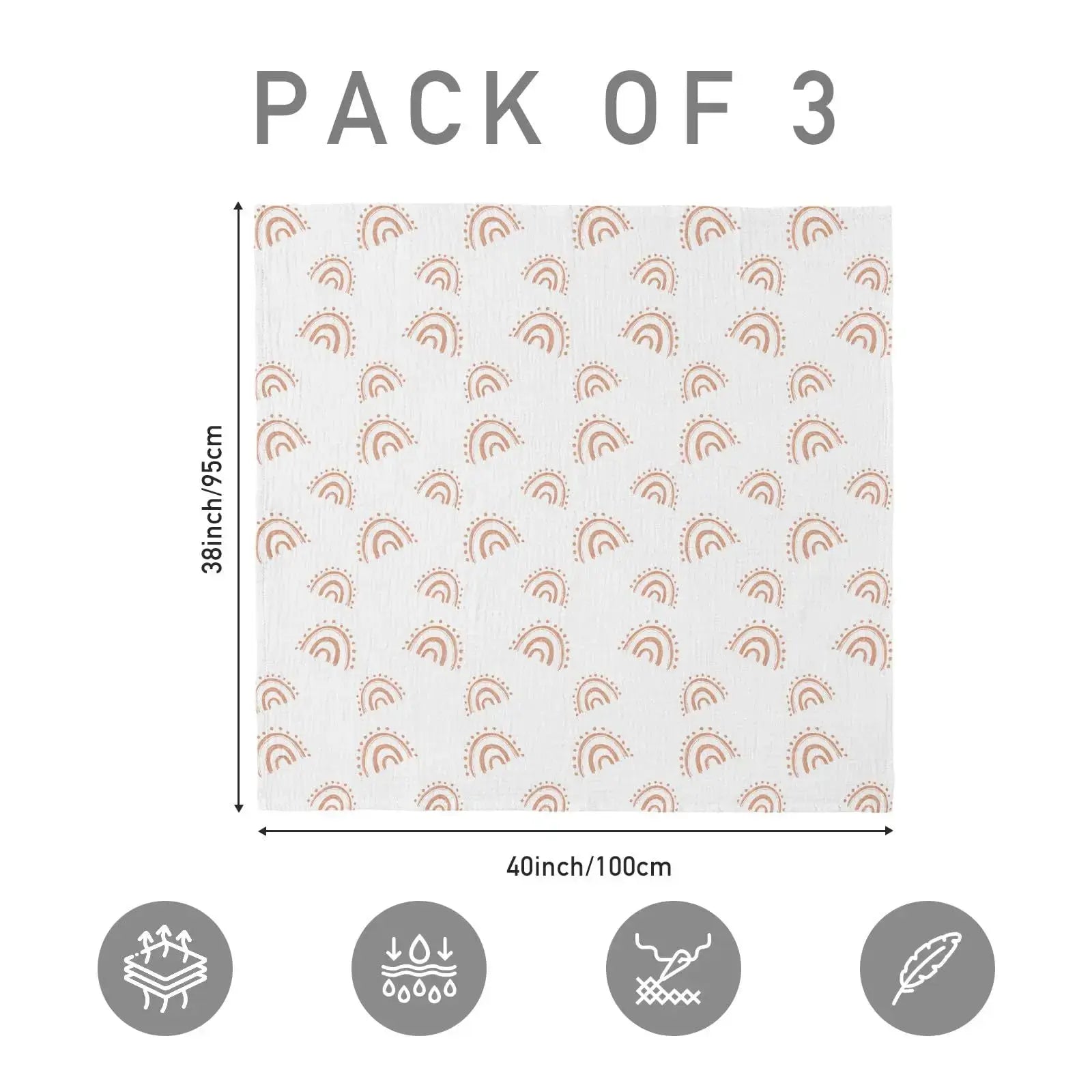 Baby Blanket Gauze Cotton Newborn Swaddle Swaddle Towel Four Seasons Bath Towel Swaddle To Prevent Startle Baby Towel Baby Bath Nova Trendz