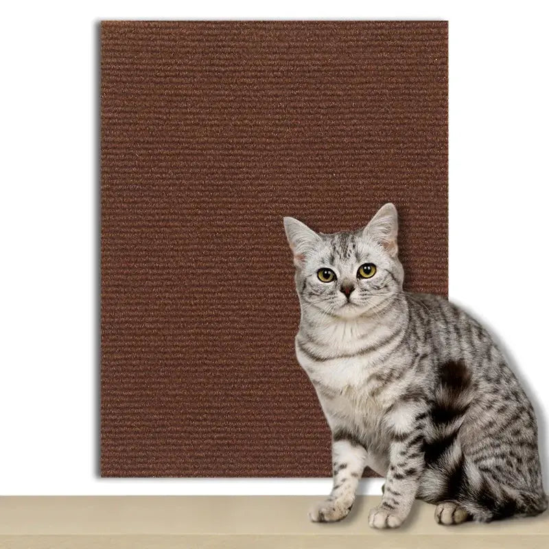 Self-Adhesive Carpet Cats Scratch Board Wall Anti Cat Scratch Sofa Diy Cats Scratch Board Sofa Protection Paws Sharpen Trimmable Nova Trendz