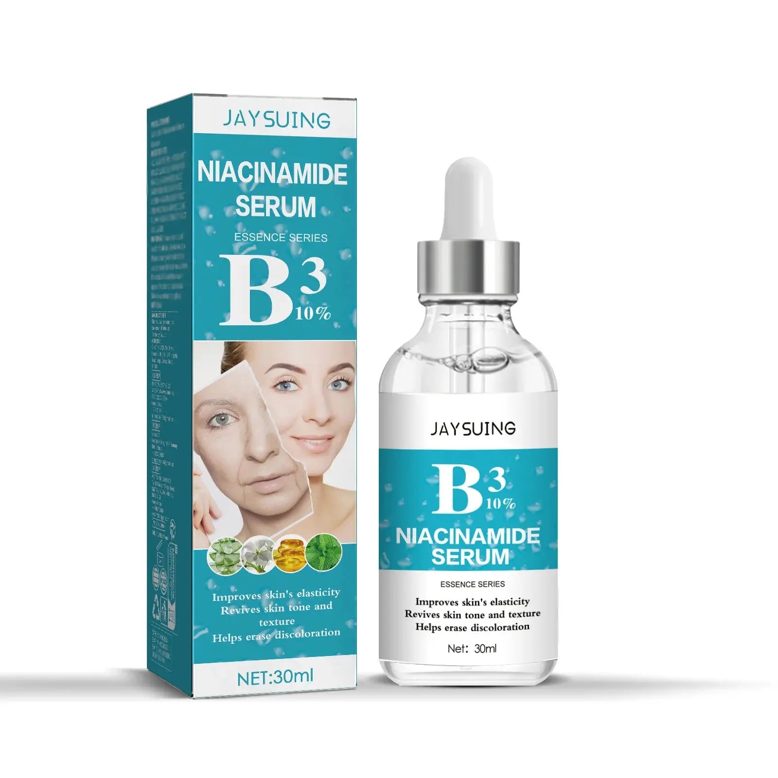 B3 Nicotinamide Serum Facial Anti W-rinkle Lift Firming Fine Lines Lightening Dark Circle Skin Brightening Skincare Products - Nova Trendz