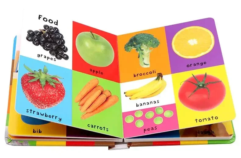 First 100 Words Baby Children's books aged 1-3English Picture Book