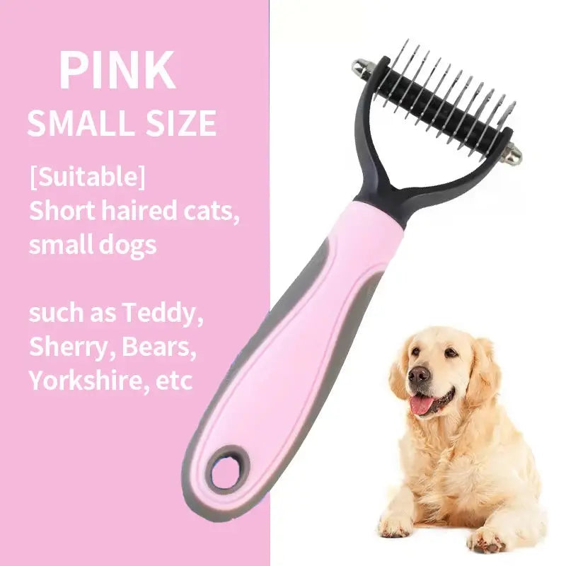Pet Hair Straightener Groomer Anti-Knotting Floating Hair Removal Tool for Cats And Dogs Pet Comb - Nova Trendz