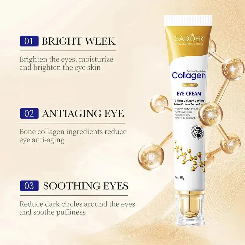 SADOER Collagen Skin Care Serie Collagen Facial Mask Moisturizing Anti-aging Repair Brightening Skin Facial Mask Facial Skincare Nova Trendz