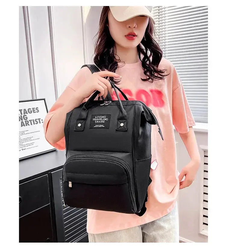 Nappy Backpack Diaper Bag Mummy Large Capacity Bags Mom Baby Multi-Function Waterproof Outdoor Travel Diaper Bags for Baby Care Nova Trendz