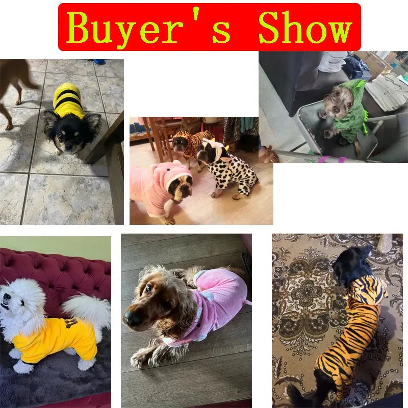 Pet Dog Clothes Soft Warm Fleece Dogs Jumpsuits Pet Clothing for Small Dogs Puppy Cats Clothes Chihuahua Yorkshire Costume Coat - Nova Trendz