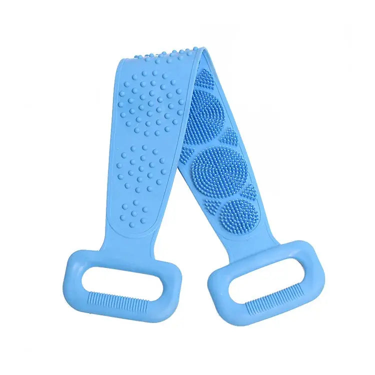 Body Sponge Silicone Brushes Bath Towels Scrubber Rubbing Back Peeling Massage Shower Belt Extended Skin Clean Brushes Nova Trendz