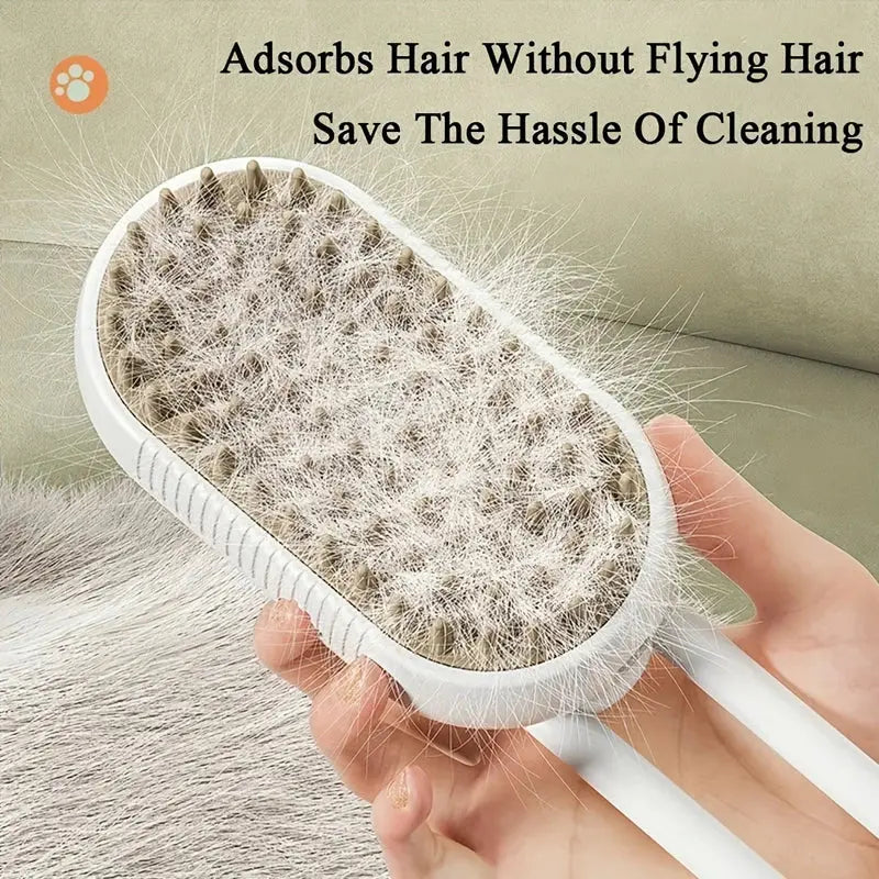 3IN1 Water Steam Brush Pets Grooming for Dogs Steam Cats Comb Brush for Cats with Vaporizer Anti-scratch Spray Accessories Cats - Nova Trendz