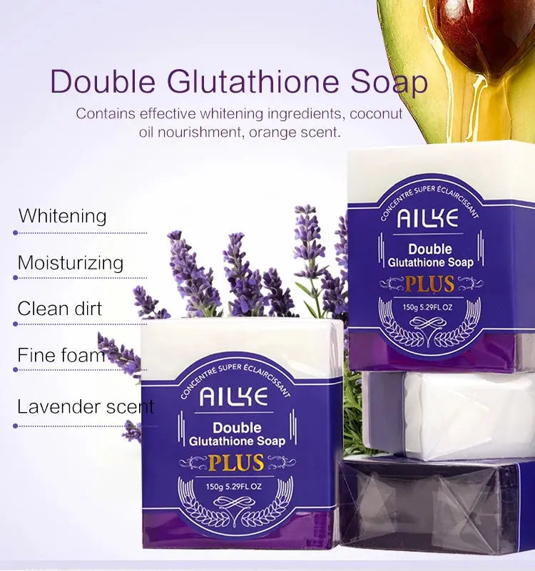AILKE Glutathione PLUS Skin Care Set, Advanced Lightening Lotion, Moisturizes Softens Skin, Skin Bleaching Kit for Men, Women Nova Trendz